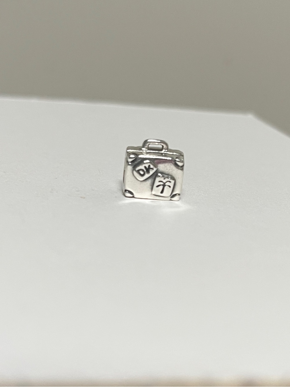 Pandora Silver Travel Suitcase Charm - Accent